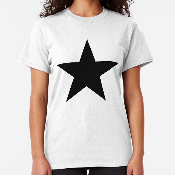 BLACK Star, Dark Star, Black Hole, Stellar, Achievement, Cool. Classic T-Shirt