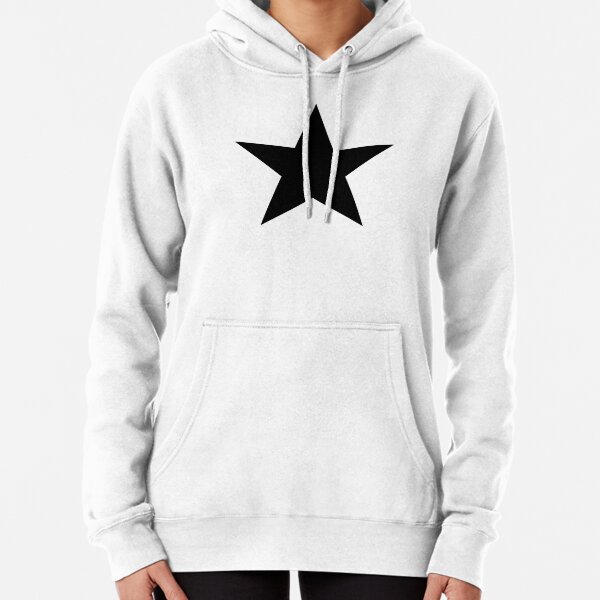 BLACK Star, Dark Star, Black Hole, Stellar, Achievement, Cool. Pullover Hoodie