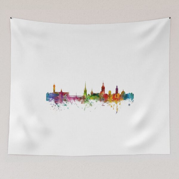 Item preview, Stockholm Sweden Skyline designed and sold by ArtPrints.