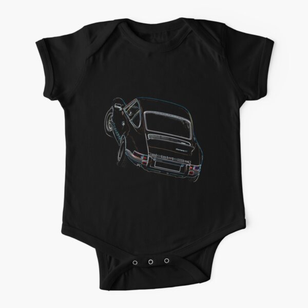 Porsche 911 2 7 Rs Overhead Baby One Piece By Supersnapper Redbubble