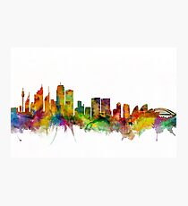 Sydney Australia Skyline Photographic Print