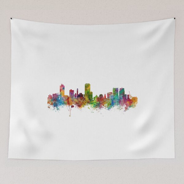 Item preview, Wellington New Zealand Skyline designed and sold by ArtPrints.