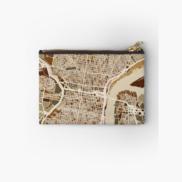 Item preview, Philadelphia Pennsylvania Street Map designed and sold by ArtPrints.