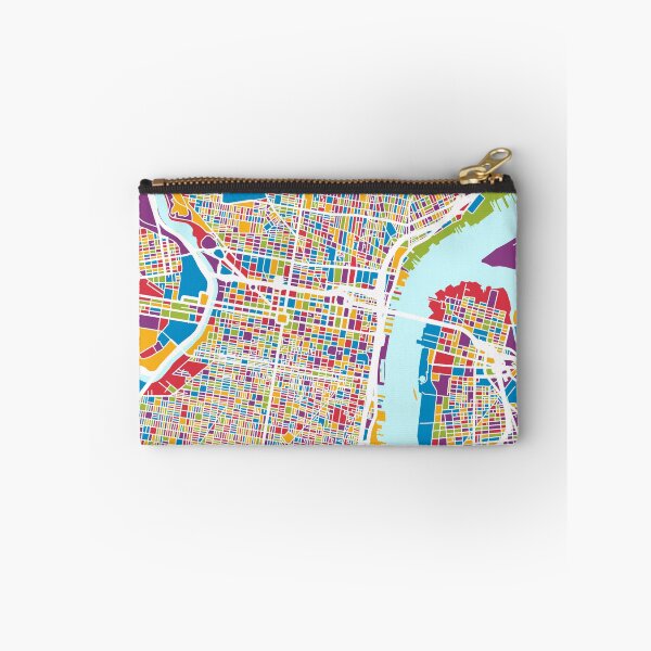 Item preview, Philadelphia Pennsylvania Street Map designed and sold by ArtPrints.