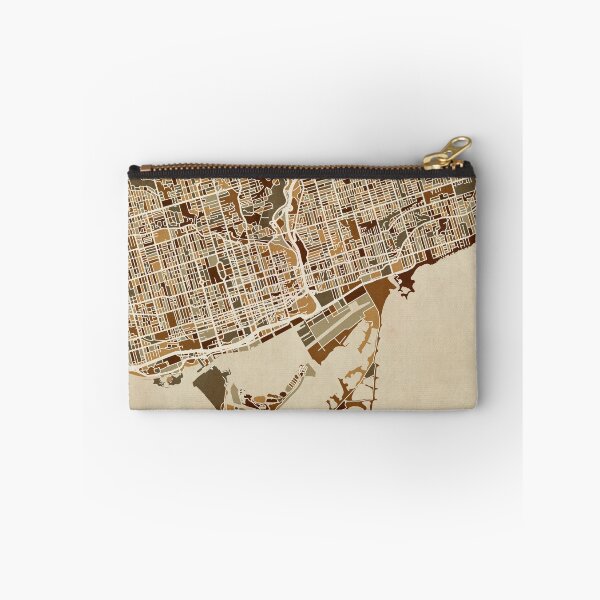 Item preview, Toronto Street Map designed and sold by ArtPrints.
