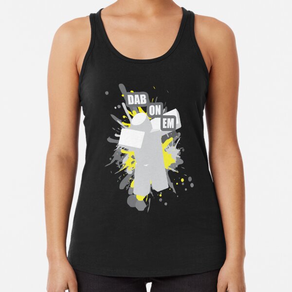 Dab Dance Tank Tops Redbubble - roblox dabbing sleeveless top by rainbowdreamer