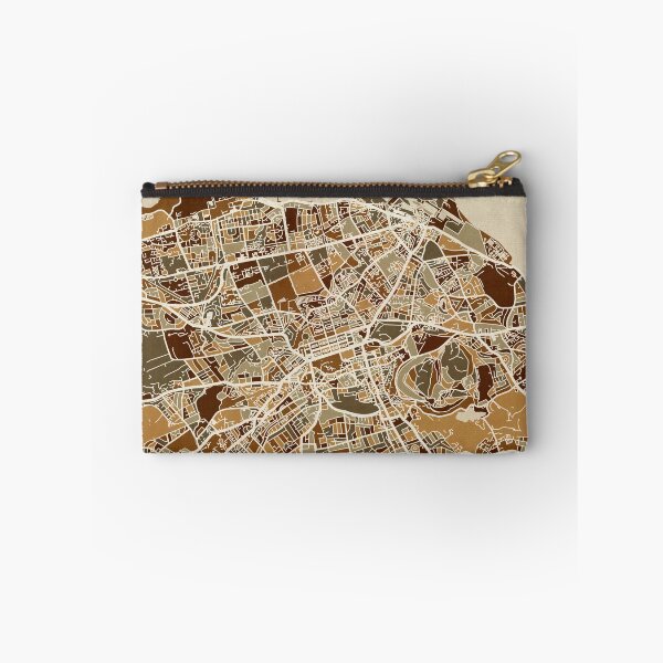 Aperçu de l'œuvre Edimbourg Street Map créée et vendue par ArtPrints.