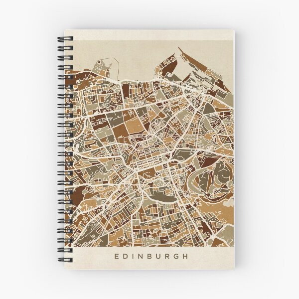 Item preview, Edinburgh Street Map designed and sold by ArtPrints.