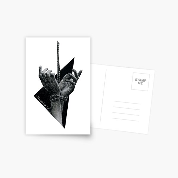 All Tied Up Postcard