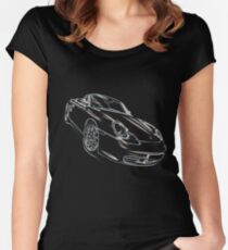 Porsche Boxster Women's Fitted Scoop T-Shirt