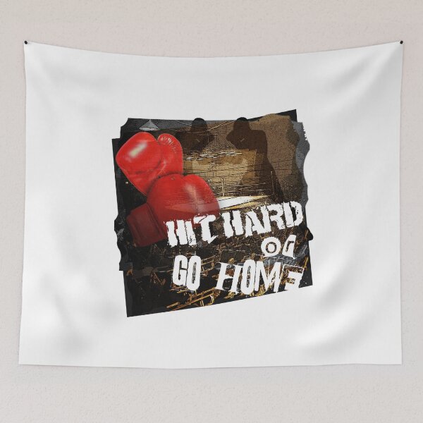 Item preview, Hit Hard Or Go Home - Boxing Workout designed and sold by overstyle.