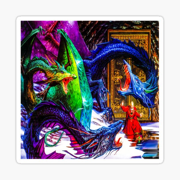fwc 1753 Fantasy Dragon Sticker