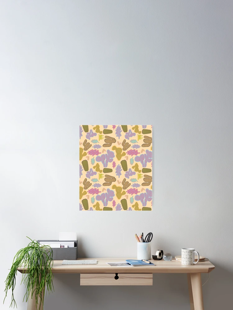 Thumbnail 2 of 3, Poster, Cactus Pattern designed and sold by DesignDrug.