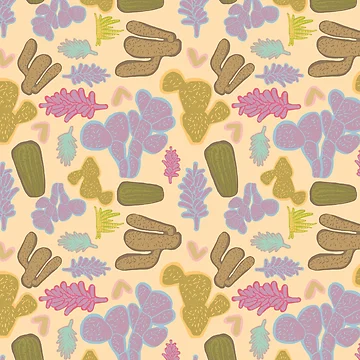 Artwork thumbnail, Cactus Pattern by DesignDrug