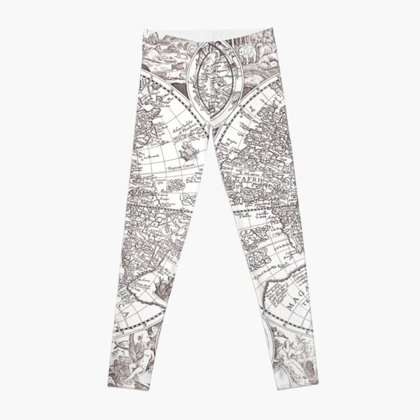 Legging mappemonde shop