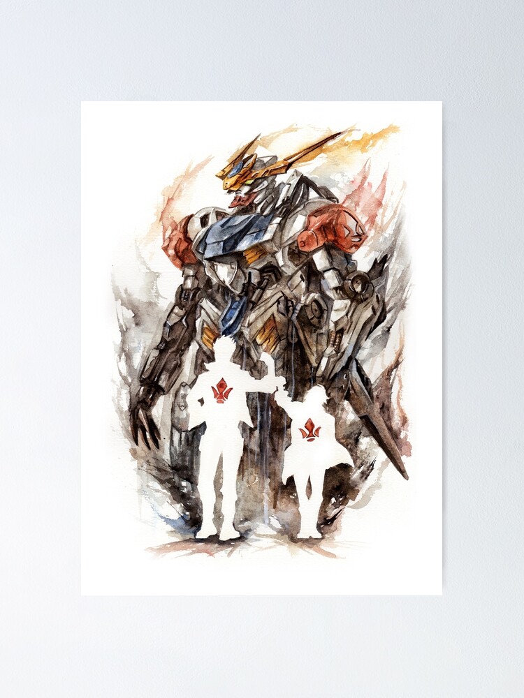 "Iron Blooded Orphans" Poster by AkiMao | Redbubble