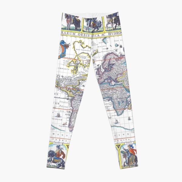 Legging mappemonde shop