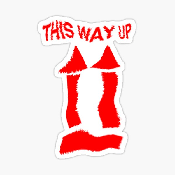 This Way Up ! Sticker