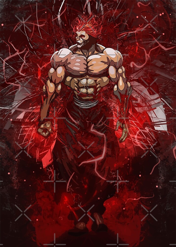 "Baki The king Yujiro Hanma" by SyanArt | Redbubble