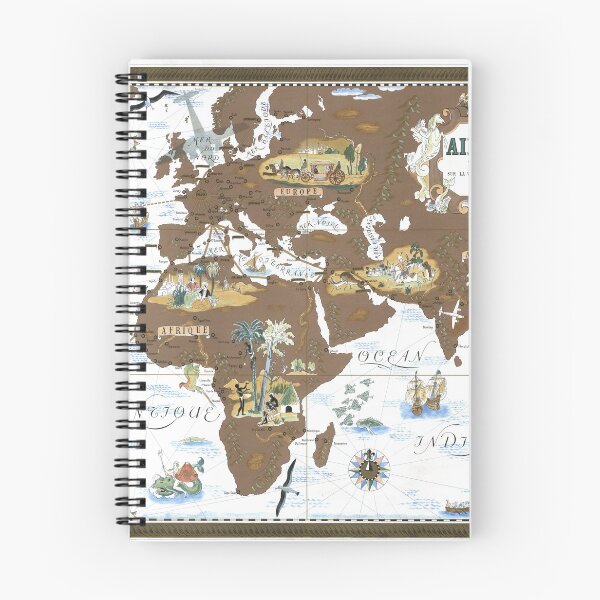 Item preview, World map wall art 1939 dorm decor mappemonde air france airways Art Print designed and sold by FrenchPrinting.
