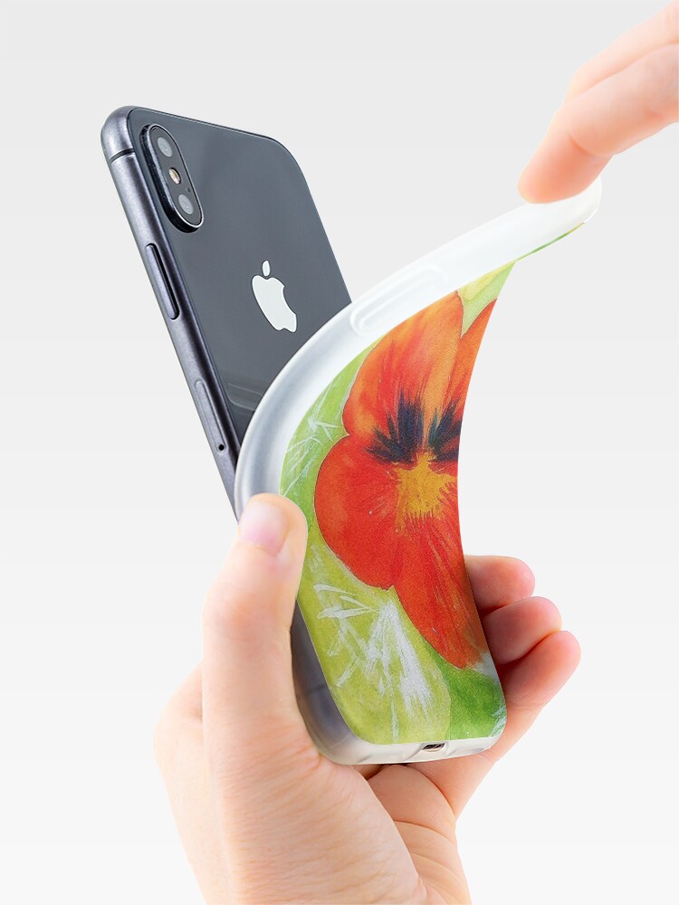 Alternate view of Nasturtium iPhone Case & Cover