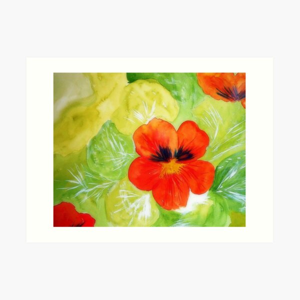 Nasturtium Art Print