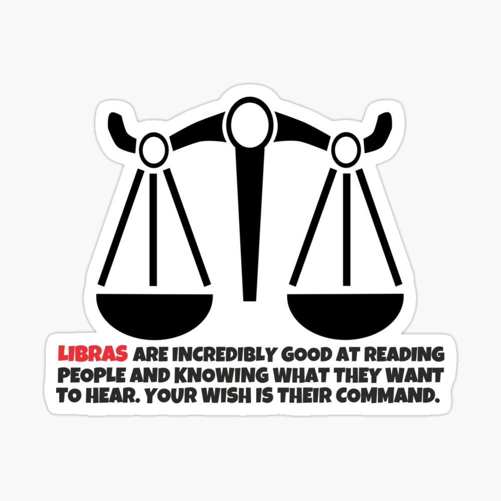 Libras Can Read People Poster