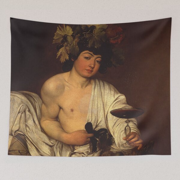 Item preview, Bacchus - Michelangelo Merisi da Caravaggio designed and sold by themasters.