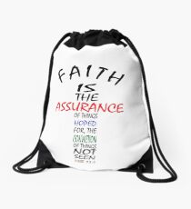 Faith Drawstring Bag