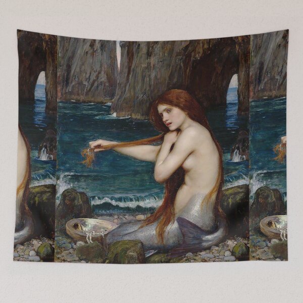 Item preview, A Mermaid - John William Waterhouse designed and sold by themasters.