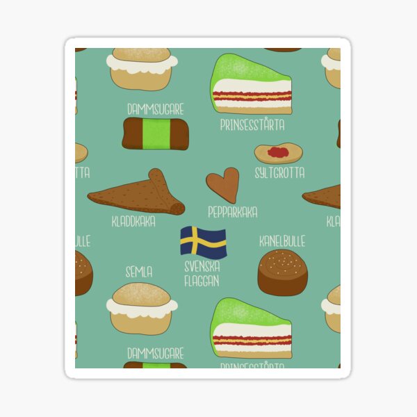 Swedish fika collection #2 Sticker