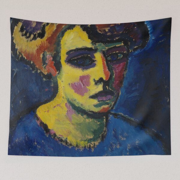 Item preview, Head of a Woman (Frauenkopf) - Alexej von Jawlensky designed and sold by themasters.