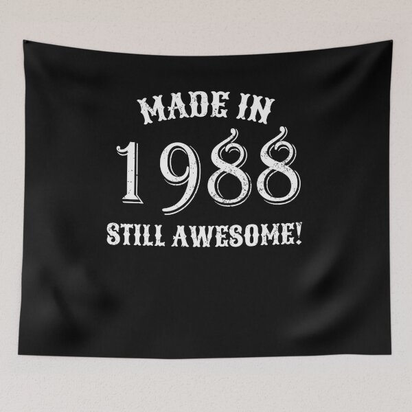 Artikelvorschau, Made In 1988 T-Shirt 30. Geburtstagsgeschenk entworfen und verkauft von Anumber1.