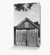 Shedding Greeting Card