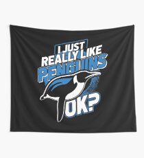 Penguins animals Wall Tapestry