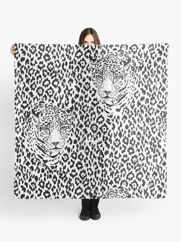 Leopard Pattern Scarf