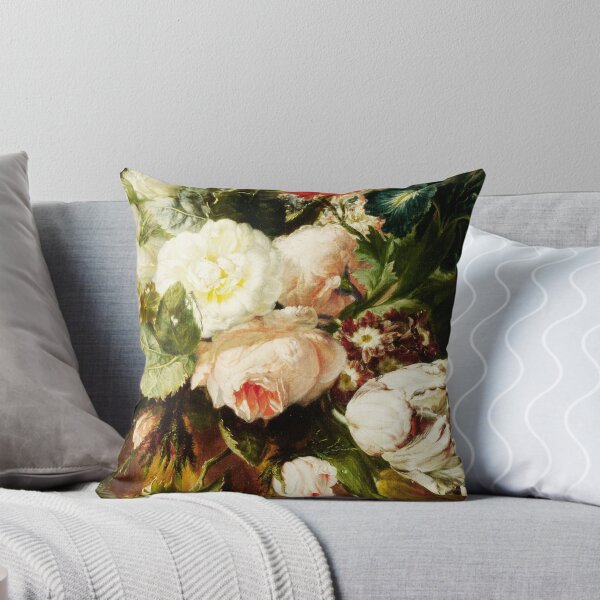 Item preview, Peinture à l'huile florale vintage designed and sold by junkydotcom.