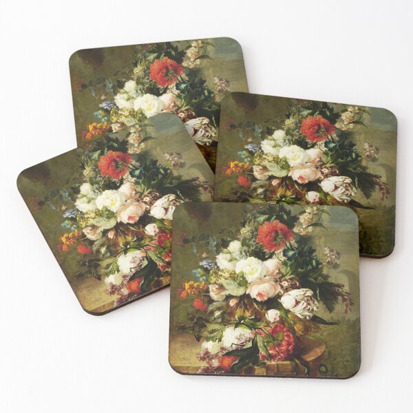 Item preview, Vintage Floral Oil Painting designed and sold by junkydotcom.