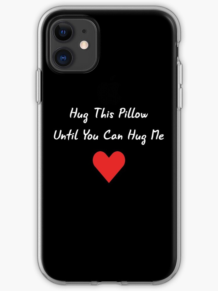 Long Distance Relationship Hug This Pillow Until You Can Hug Me