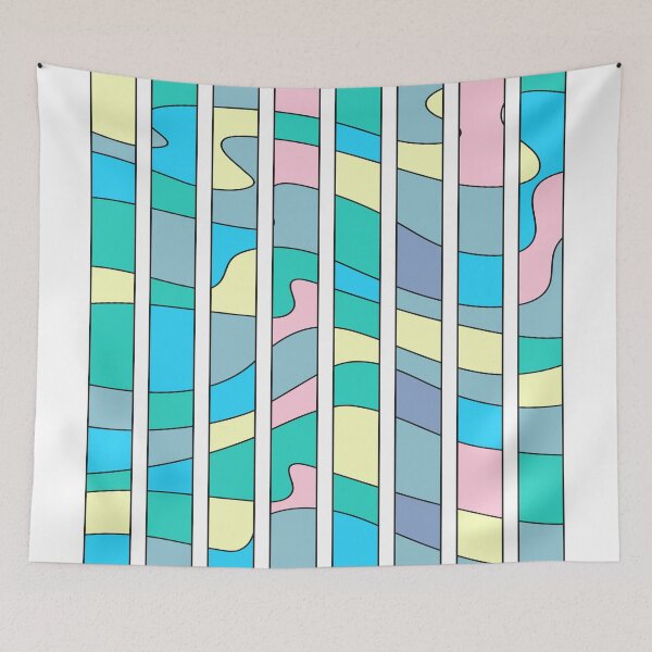 Item preview, abstract curves designed and sold by CREATINERY.