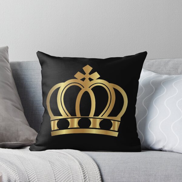 Vista previa del artículo con la obra «Golden Crown Gold Crowns Estilo de vida King Queen Gift», diseñado y vendido por Mark Sukra.