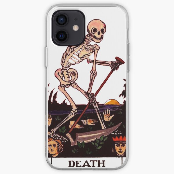 Death Tarot Card iPhone Soft Case