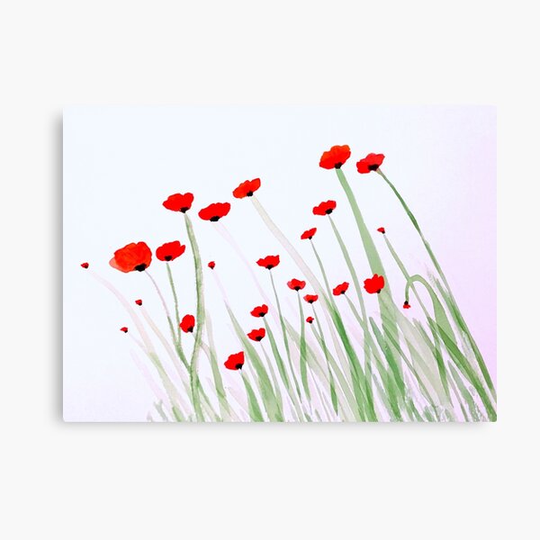 Poppies Canvas Print