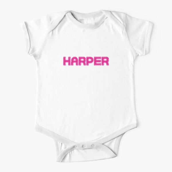 Girls Newborn & Infant Bryce Harper Pink Philadelphia Phillies Baby Slugger  Name & Number Bodysuit