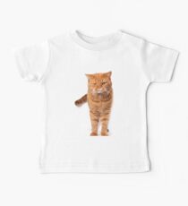 Big red cat Baby Tee