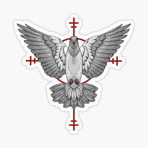 Holy Dove Tattoo  Holy Spirit Cross Tattoo PNG Image  Transparent PNG  Free Download on SeekPNG