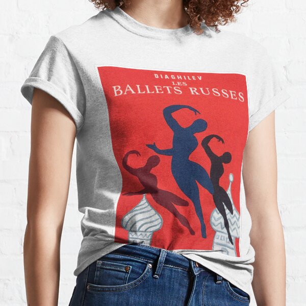 Item preview, Russian Ballet Minimalist Retro Vintage Poster designed and sold by vintagevivian.