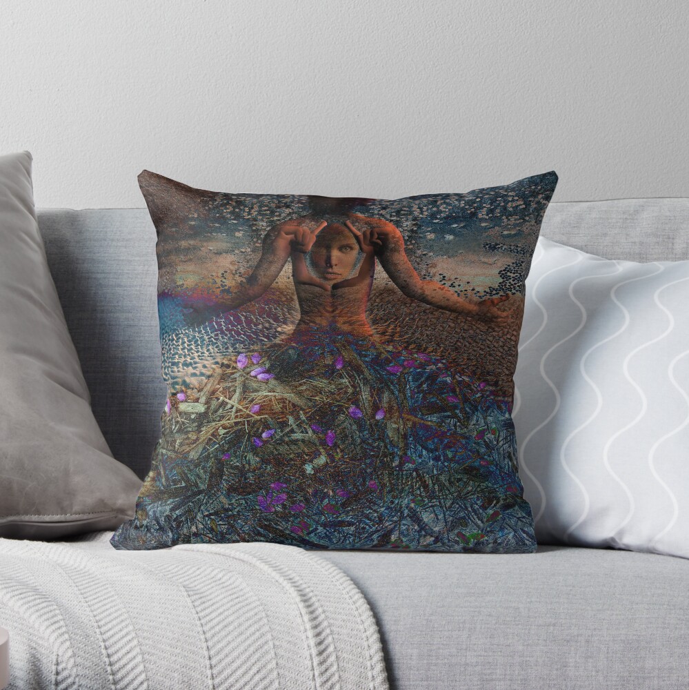 Visions of Tomorrow Throw Pillow