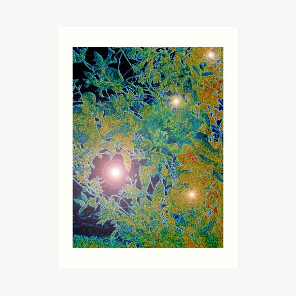 FIREFLIES Art Print