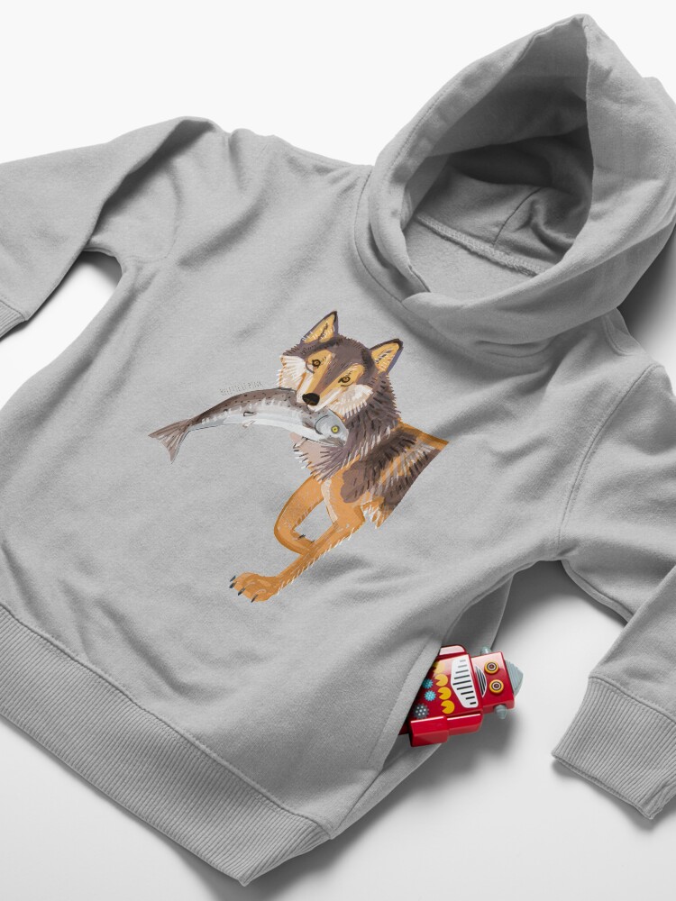 Lobo Gris Sudaderas De Lobo Sudadera Con Capucha De Lobo Juvenil